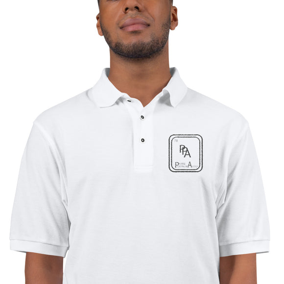 Logo Polo Shirt White